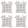 SITZKISSEN Neapel 46/46 cm 4er-Set - Beige, Textil (46/8/46cm) - Madison