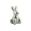 SKULPTUR Balloon Bunny 12.7/11.5/20 cm - Grün, Keramik (11.5/20/12.7cm) - Present Time
