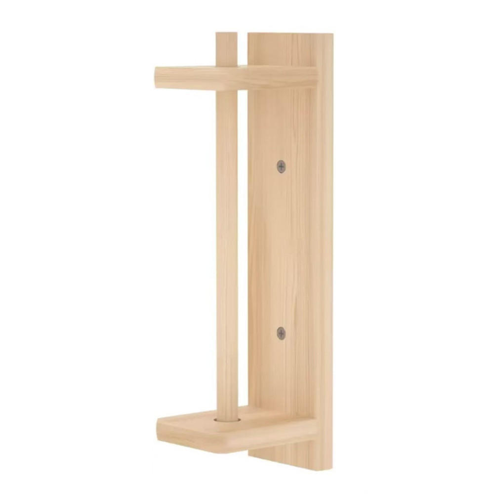 KÜCHENPAPIERHALTER, Holz, 35 x 10,5 cm - Braun, Holz (8/10.5/35cm) - Authentics
