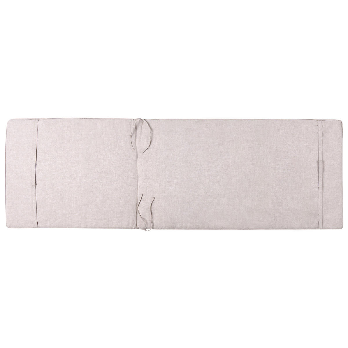 SONNENLIEGE Beige Volterra - Dunkelgrau, Metall (75/27/168cm)