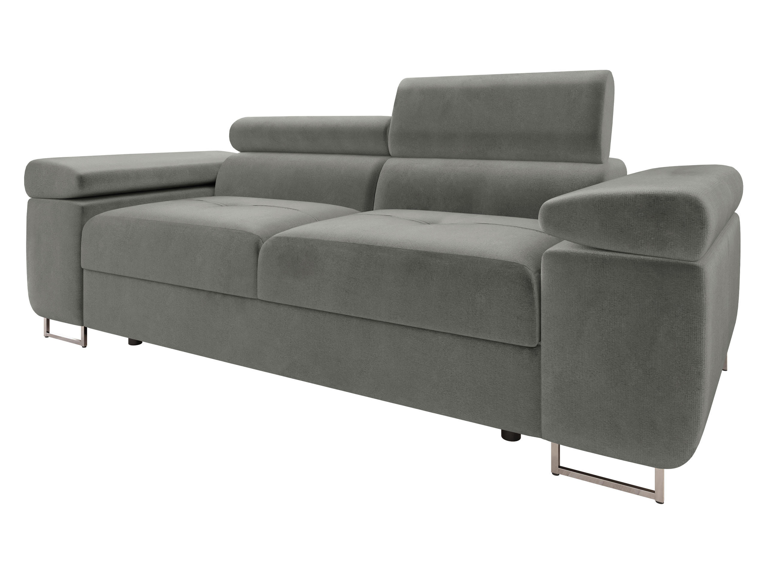 Mirjan24 Sofa Grau 198x90x102 cm