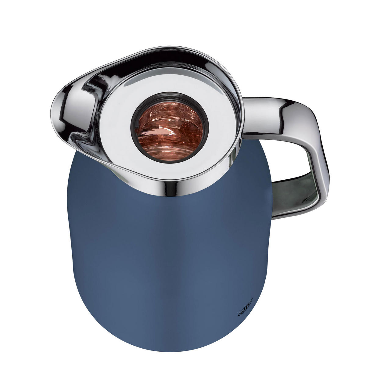 ISOLIERKANNE SKYLINE deep water mat 1 L - Silberfarben, Metall (1L) - Alfi