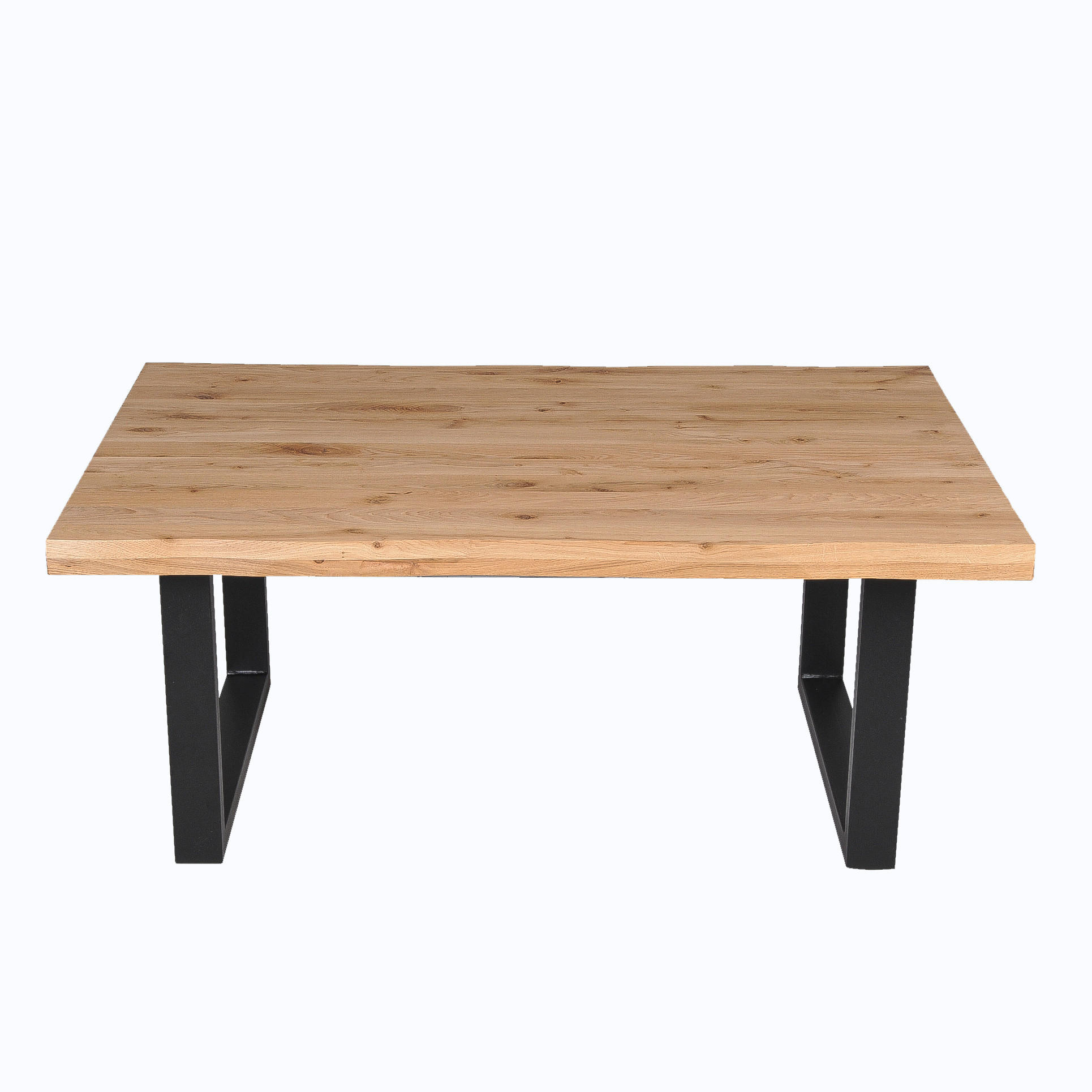 ESSTISCH CANTAL / 180x100 cm- 8 Personen - Massive Eiche - Eichefarben, Holz (180/100/75cm) - Weber Industries