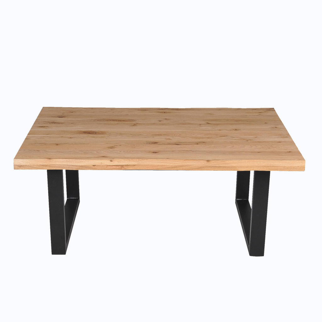 Thumbnail - Weber Industries Esstisch, Eiche, Holz, Echtholz,Eiche, Rechteckig,Rechteckig, 100x75x180 cm, Esszimmer, Tische, Esstisc...
