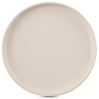 SPEISETELLER Skandi flach creme - Creme, Keramik (26.5/26.5/3cm) - Orion 