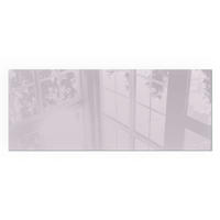 GLASPLATTE für Kamin 125x50 cm - Lila, Glas (125/50/0.4cm) - TULUP