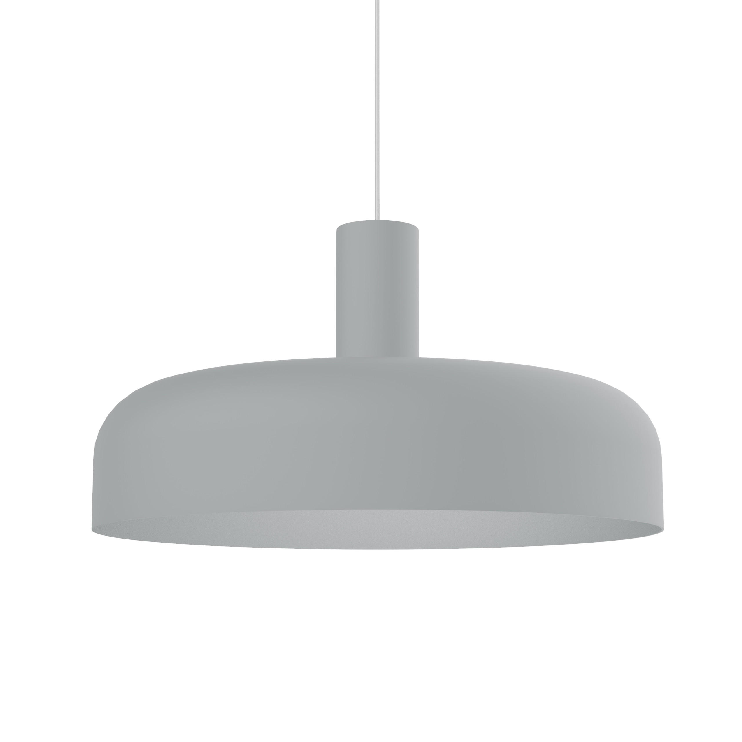 Lumicom Hängeleuchte Grau 40x10x40 cm