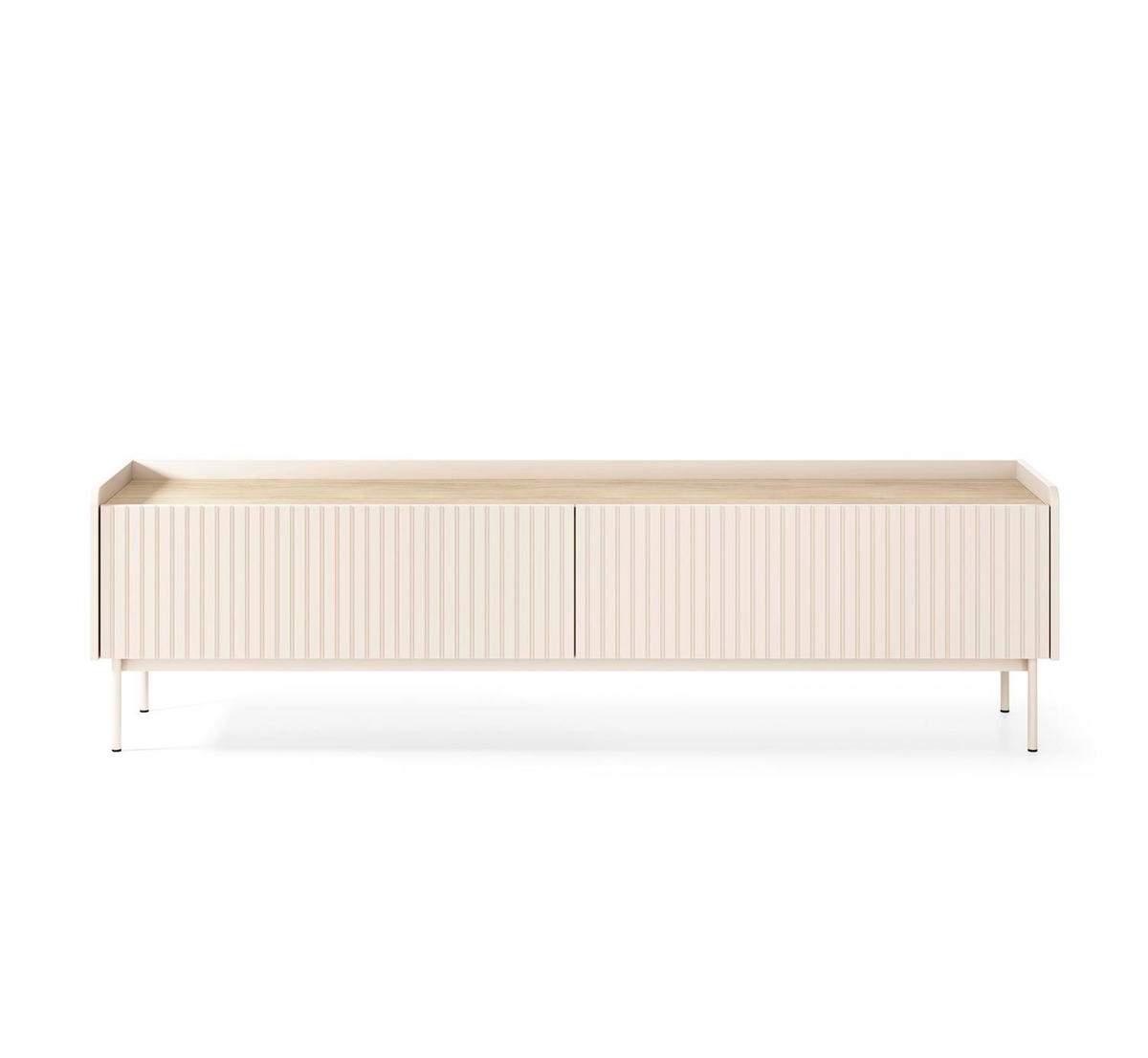 TV-SCHRANK Levant 181 Beige, Tv-Tisch - Beige, Holzwerkstoff (181/50/38cm) - Bettso