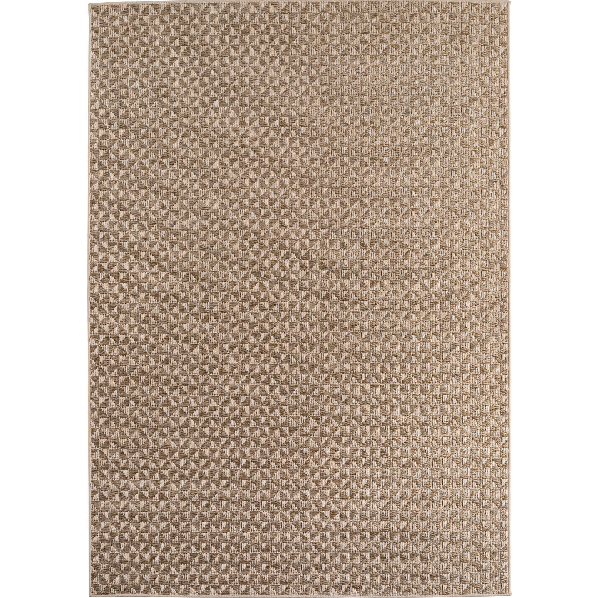TEPPICH In-/Outdoor Flachgewebe Unidesign Polypropylen Terrasse Beige Läufer 80x150 - Beige, Textil (80/150cm) - KADIMA DESIGN