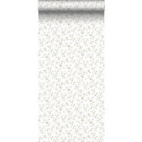 TAPETE Blumen 53 cm x 10 m - Gelb, Papier (53/0.1cm) - Sanders & Sanders
