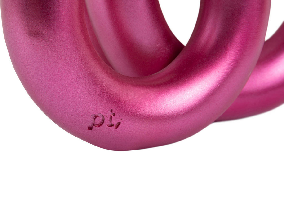 KERZENSTANDER Rings 18/12/20 cm - Pink, Kunststoff (12/20/18cm) - Present Time