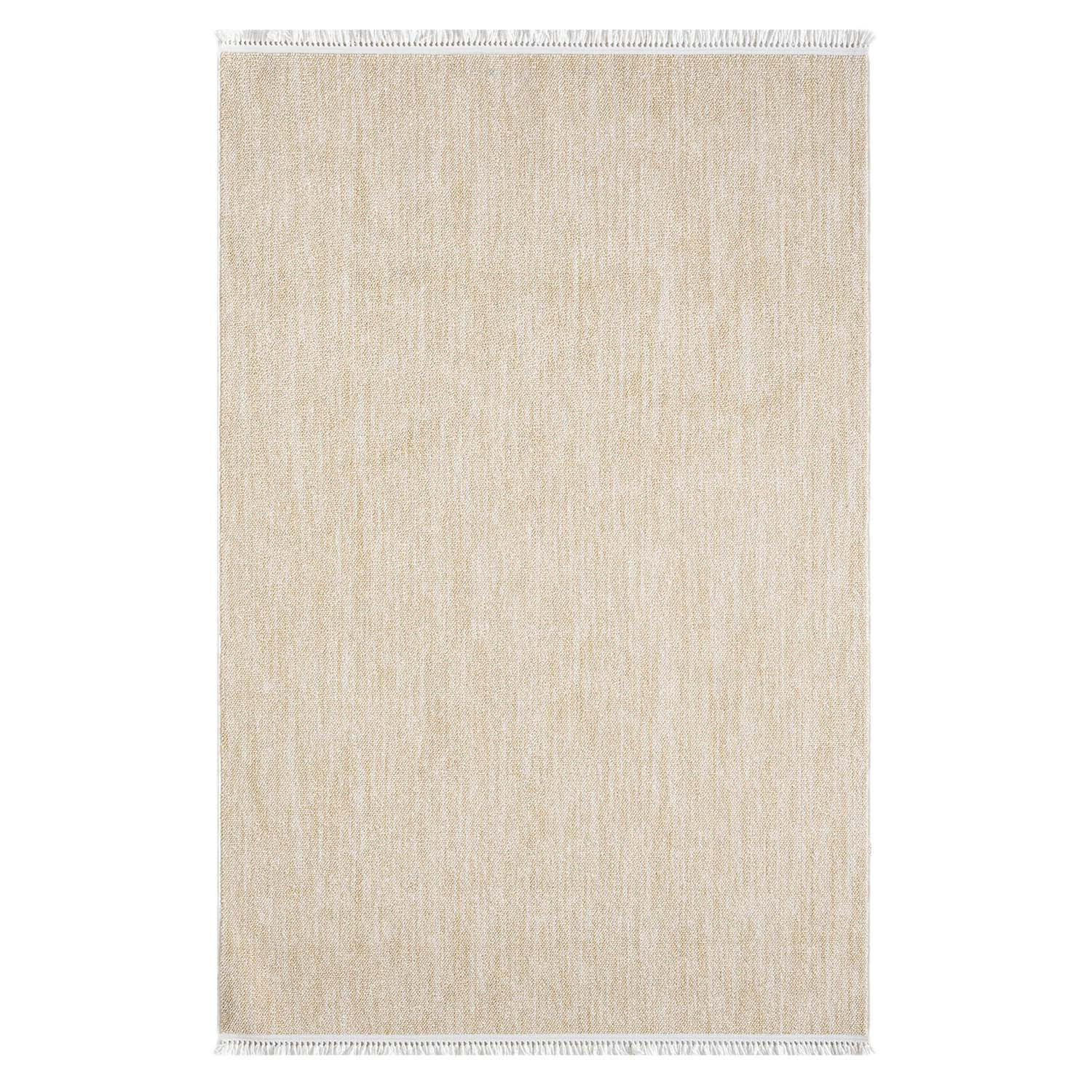 KURZFLOR-TEPPICH Clasico 0052 Gelb 140x200 cm - Gelb, Textil (140/200cm) - carpet city