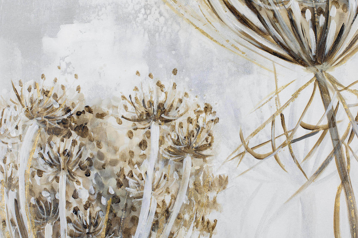 OLEJOMAĽBA 60/90 cm, Zvieratá - béžová, drevo/textil (60/90cm) - KUNSTLOFT