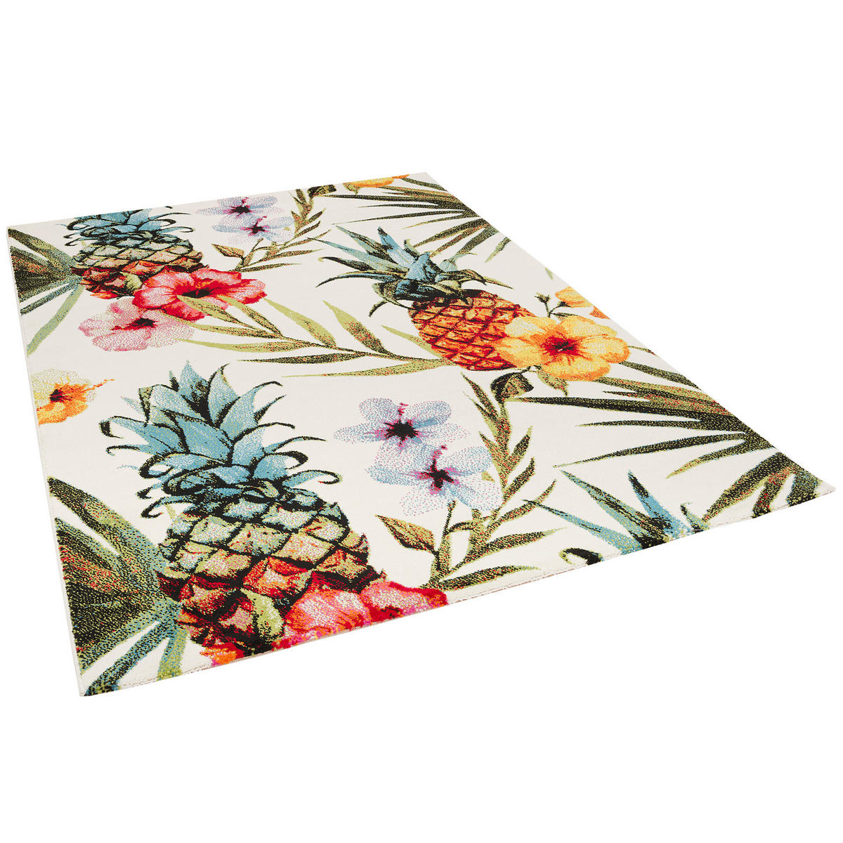 DESIGNER TEPPICH FARO TROPICAL - Multicolor, Textil (80/160cm) - Pergamon
