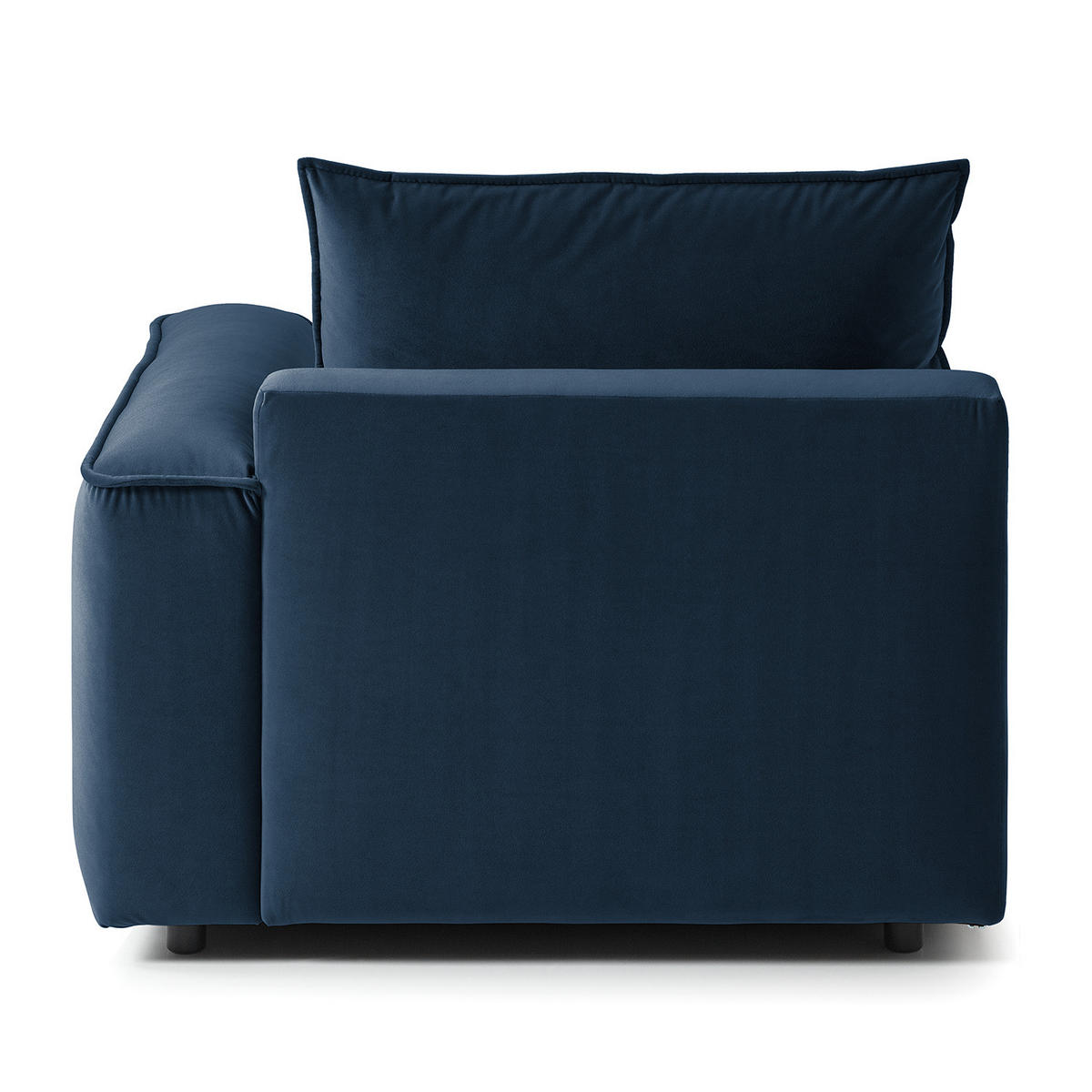 MODULSESSEL - Dunkelgrau, Holz/Textil (104/82/99cm) - home24
