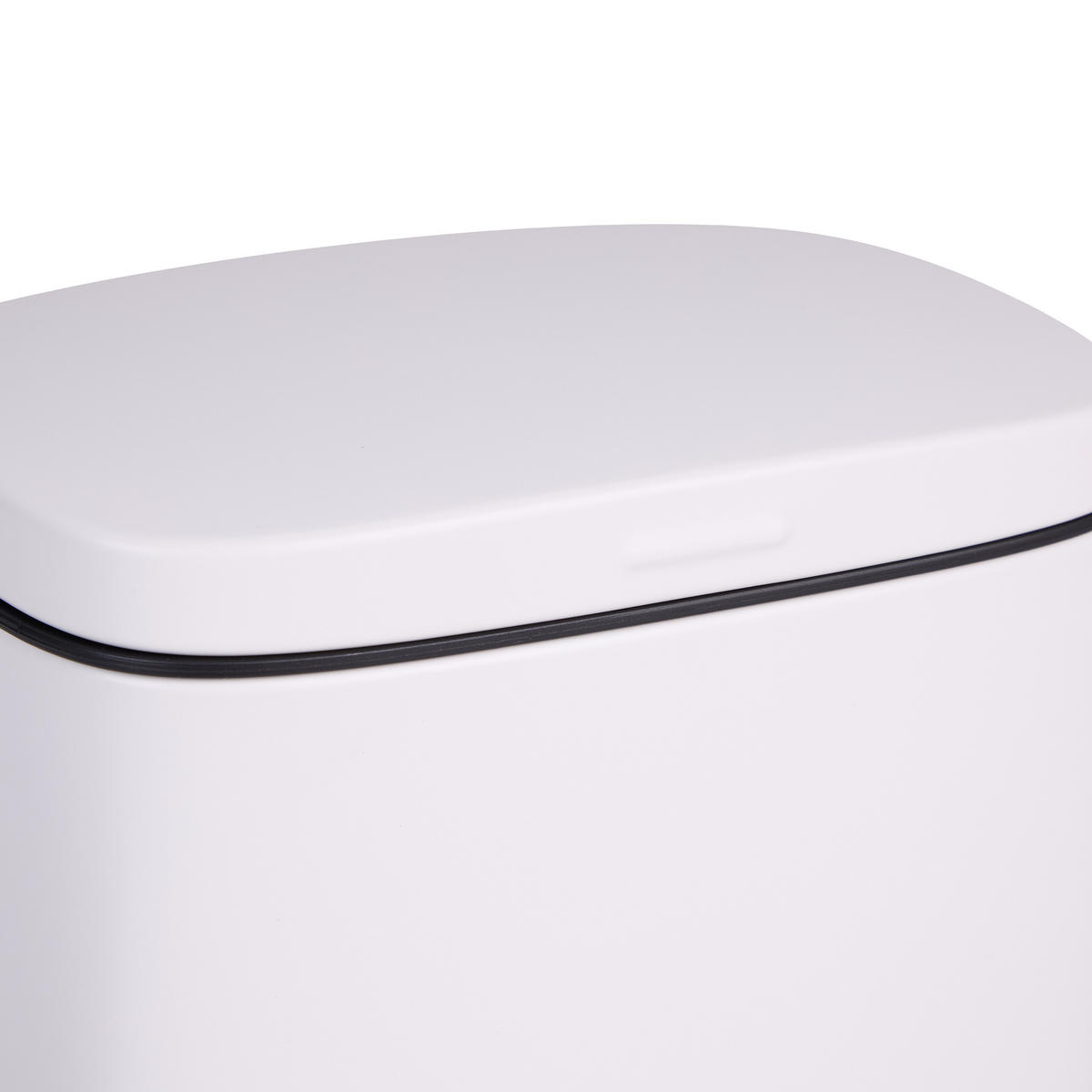 KOSMETIKEIMER - Weiß, Kunststoff/Metall (18/25/15cm) - Relaxdays