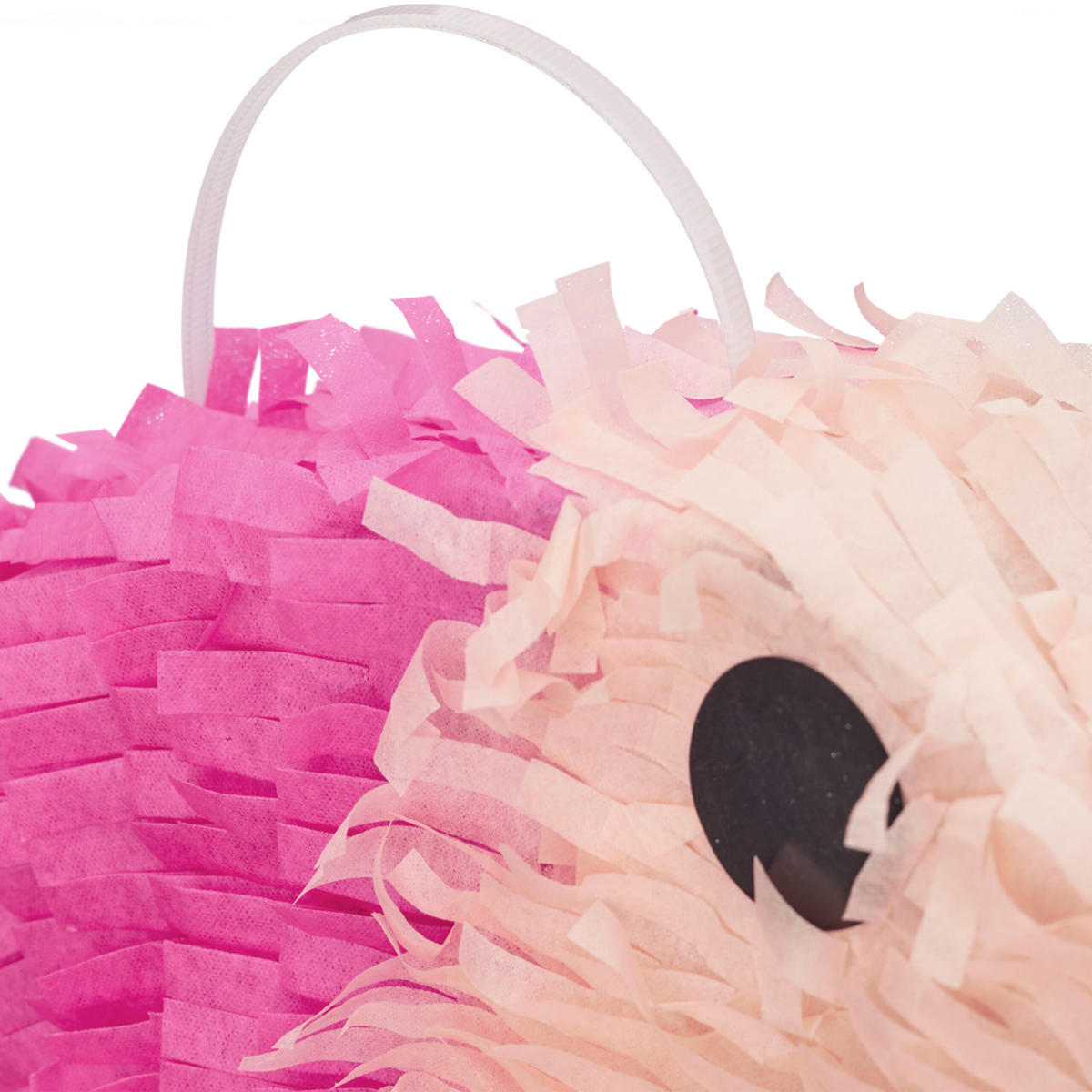 PINATA - Pink, Papier/Wellpappe (40/80/14cm) - Relaxdays