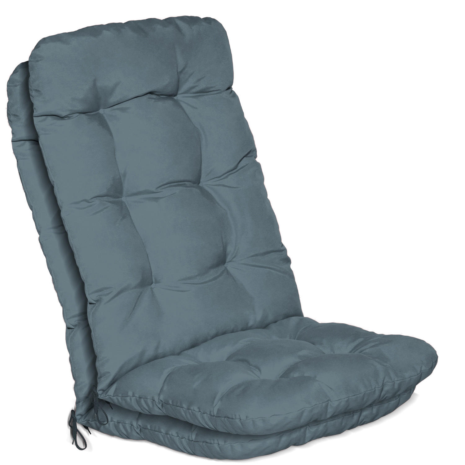 HOCHLEHNER Flair HL 120x50x8cm Taubenblau (2tlg) - Blaugrau, Textil (50/120cm) - Beautissu 