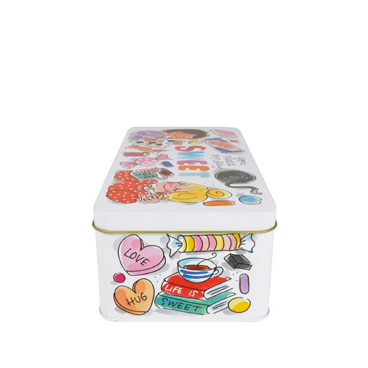 DOSEN Sweet in Bunt - 19,5 x 10,5cm - Multicolor, Metall (10.4/7/19.5cm) - Blond Amsterdam