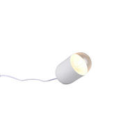 TISCHLAMPE NARA - Weiß - 0/0/13.5 cm - Weiß, Metall (14/14/13.5cm) - Trio Leuchten