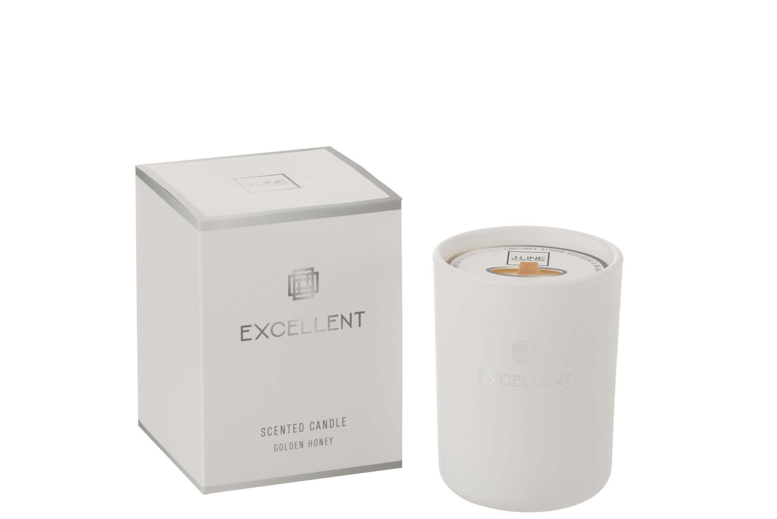 DUFTARTIKEL EXCELLENT - Glas - Weiß - S - 50 Std. - Weiß, Glas (9/11cm) - J-Line
