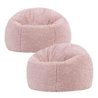 KINDERSITZSACK Kingston Fleece 2er Set - Pink, Textil (80/45/80cm) - icon