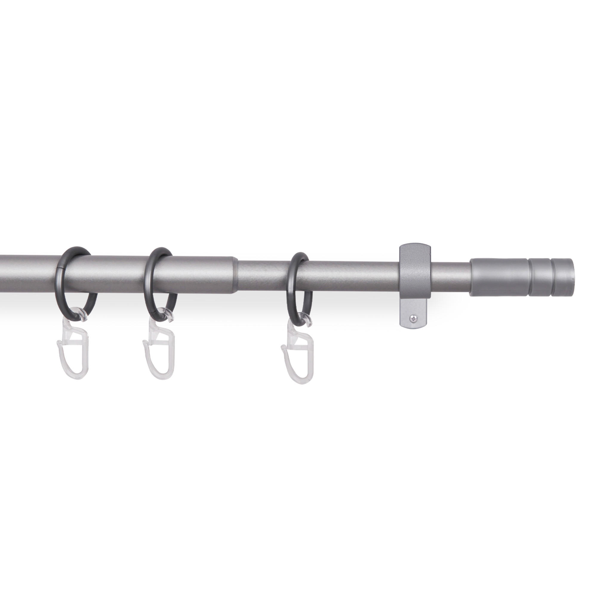 XXXLutz Gardinenstange Silber 220 cm