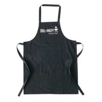 KOCHSCHÜRZE BBQ Baumwolle universal - Schwarz, Naturmaterialien (60/84cm) - Boltze Home