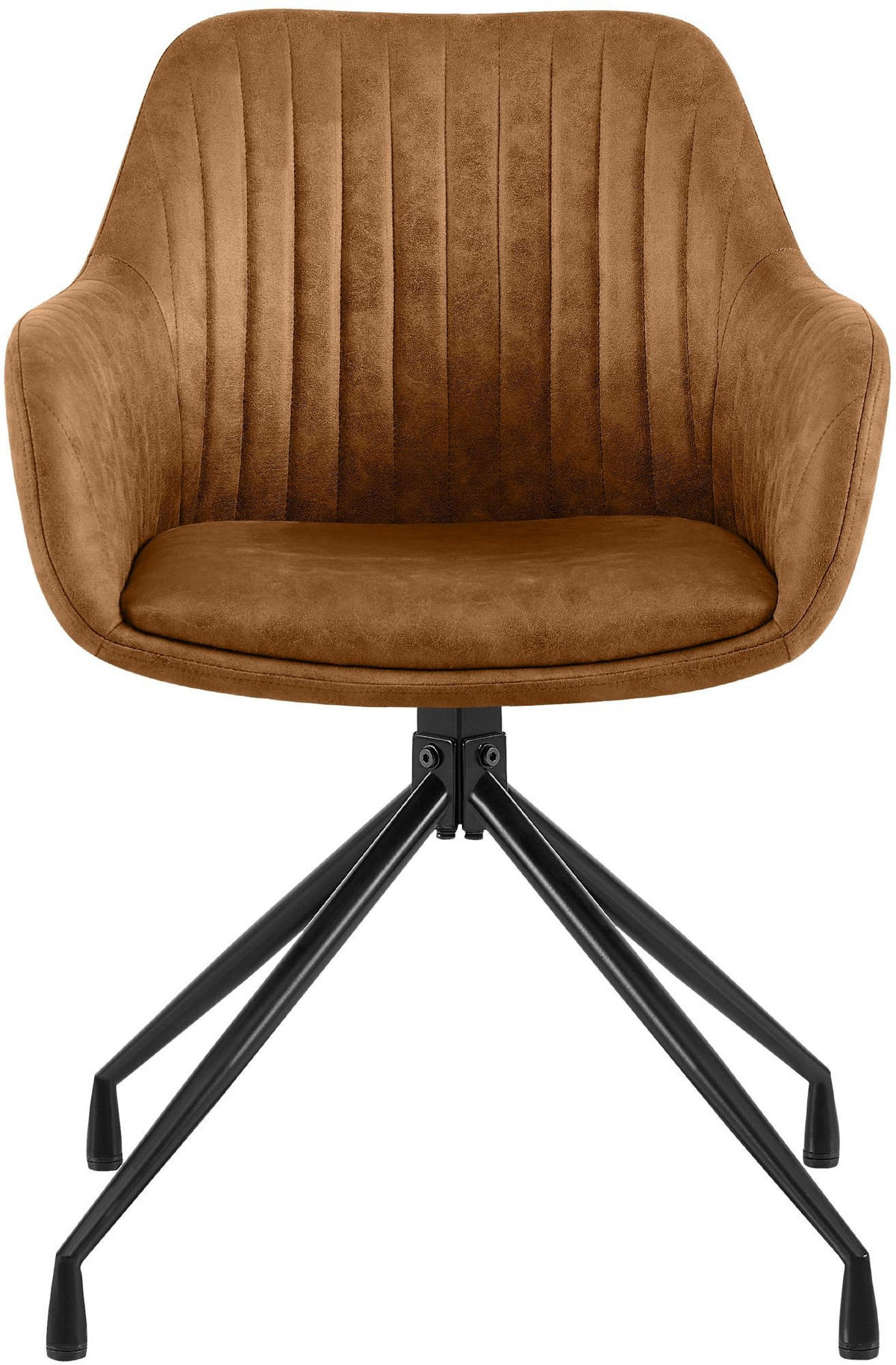 ESSZIMMERSTUHL Welby 58x58x81 cm hellbraun - Hellbraun, Textil (58/81/58cm) - furnicato