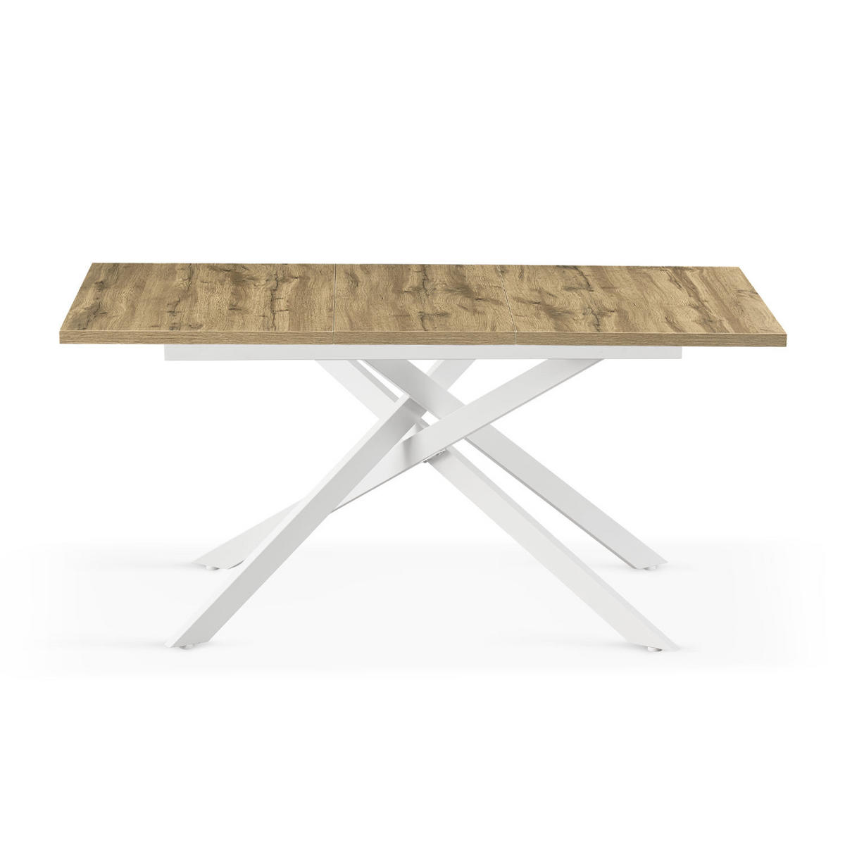 ESSTISCH BEA 120-160/80/76 cm Eiche - Eichefarben, Holz (80/120/76cm) - B&D Home