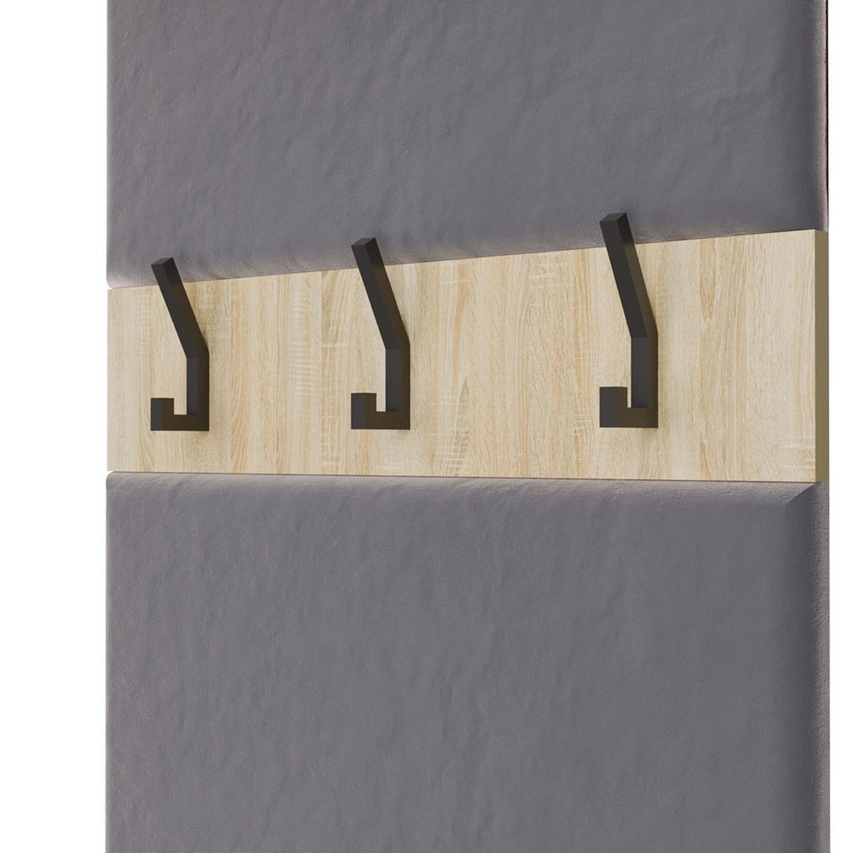SET DE MOBILIER PENTRU HOL Sonoma stejar 50/238/35 - stejar Sonoma/gri, compozit lemnos (50/238/35cm) - RAUMHIRSCH FURNITURE