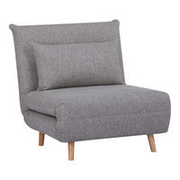 SCHLAFSOFA grau - Grau, Holzwerkstoff (82/82/193cm) - ebuy24