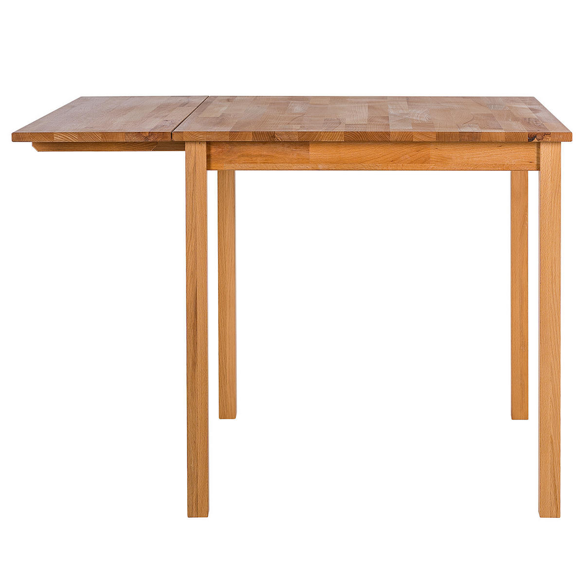 ESSTISCH - Buche massiv - Buchefarben, Holz (75/75/75cm) - home24