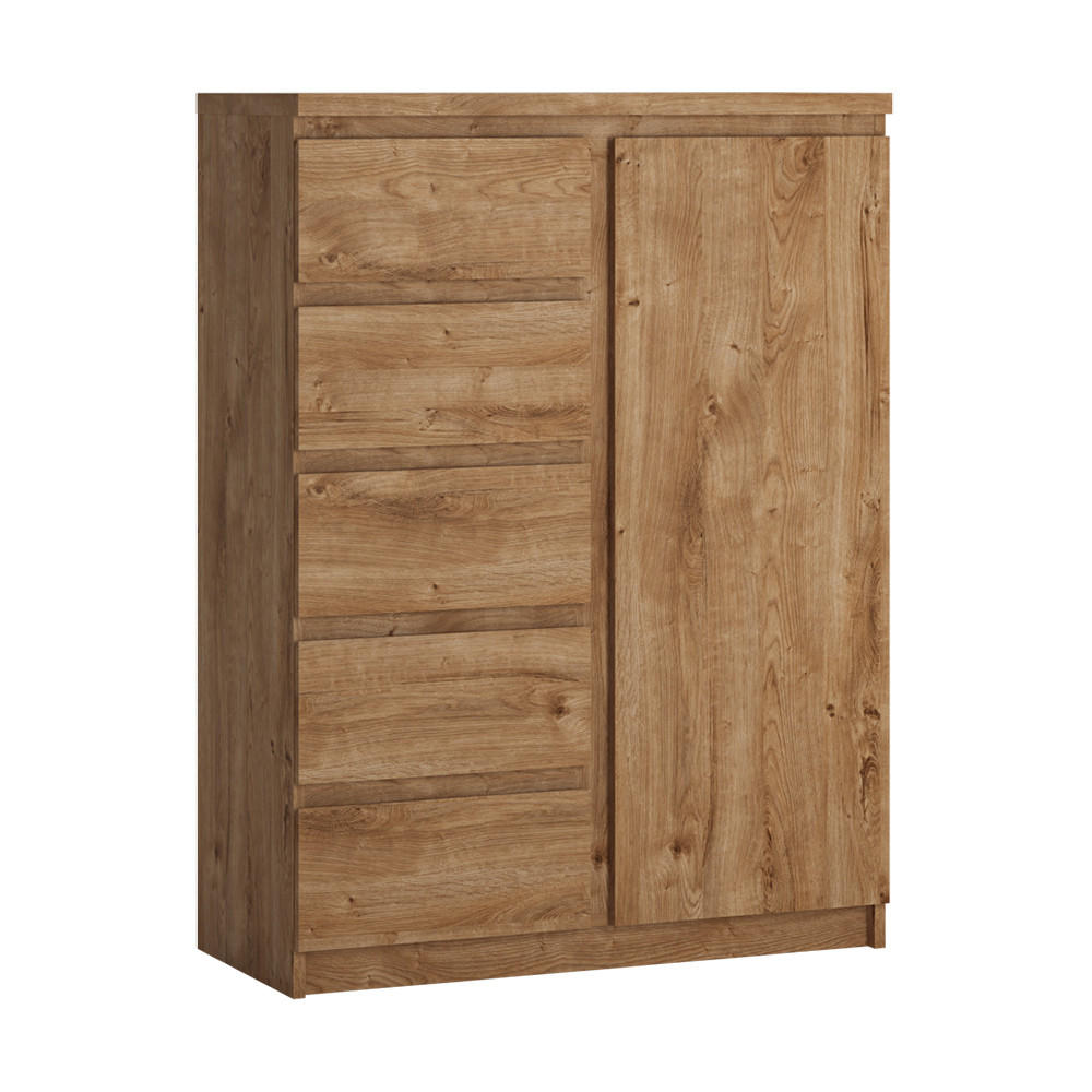 HIGHBOARD Fortaleza-129 - Braun, Holzwerkstoff (83/114/40cm) - Lomado
