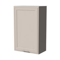 HÄNGESCHRANK Salo W4/60/1 Grau / Kaschmir Matt 60 / 32,5 / 96cm - Kaschmir/Grau, Holz/Holzwerkstoff (60/96/32.5cm) - Feldmann-Wohnen