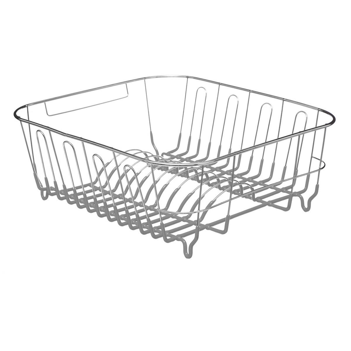 ABTROPFGESTELL Retrocolors, Metall, Kunststoff, Grau, 36 x 32 cm - Grau, Metall (32.5/13/36.5cm) - 5five Simply Smart