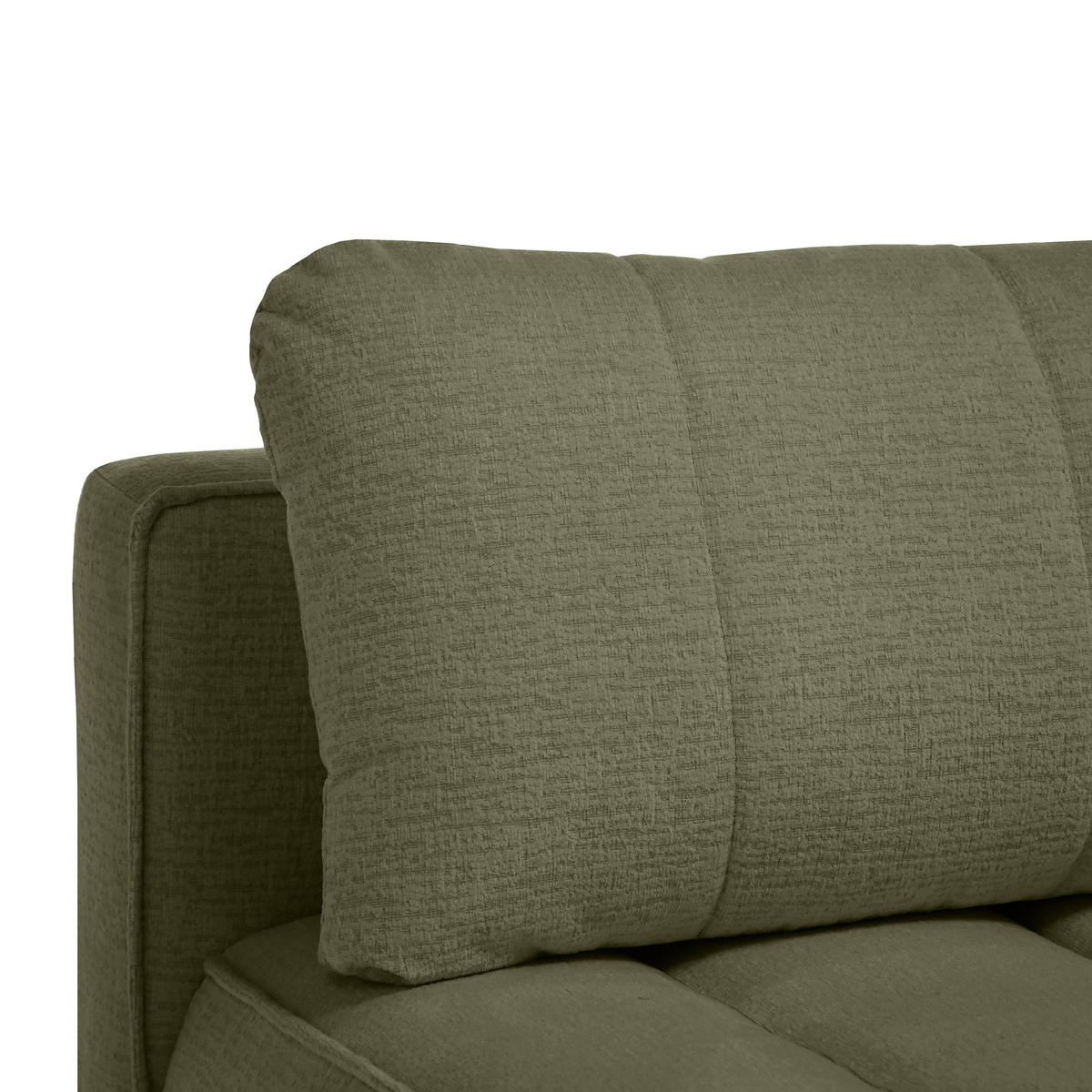 SCHLAFOSOFA Doris mit Schlaffunktion und Bettkasten, DL-System, Grün - Grün, Textil (210/88/100cm) - Beautysofa