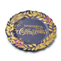 UNTERSETZER Blanche Festive Graphite 33/33/2 cm Kunstoff - Graphitfarben, Kunststoff (33/2cm) - Mondex