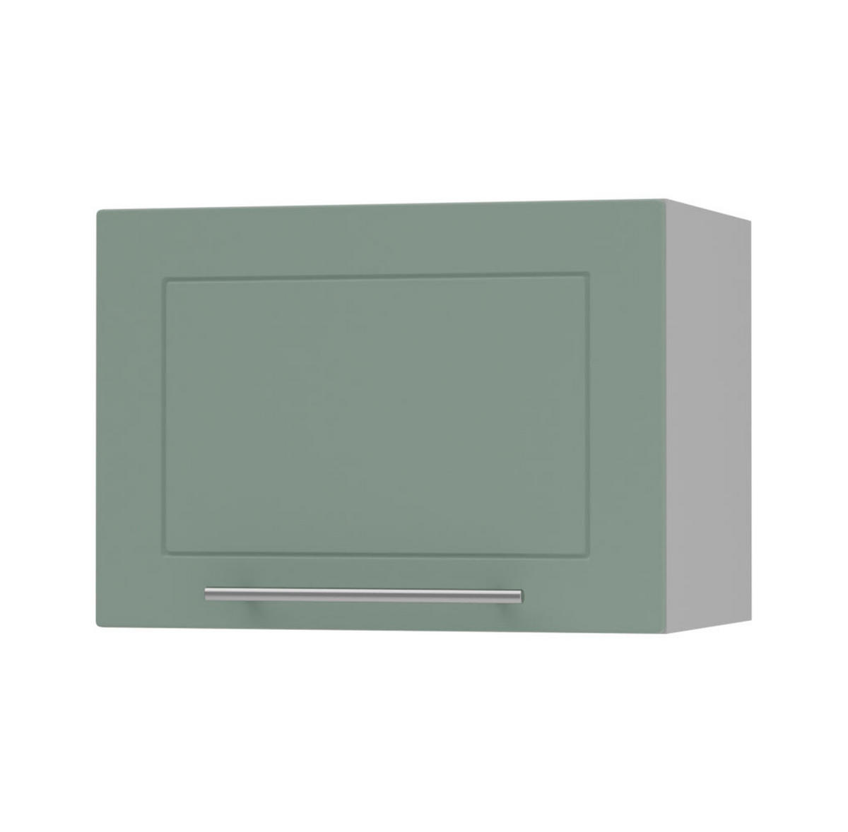 KÜCHENHÄNGESCHRANK Kvantum W4B/50 Mint Matt / Grau Matt 50 / 32,5 / 36cm - Grau/Mintgrün, Holz/Holzwerkstoff (50/36/32.5cm) - Feldmann-Wohnen