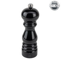 SALZMÜHLE Paris uSelect 18cm Buchenholz Schwarz Zirkonia-Mahlwerk - Schwarz, Holz (5.9/18/5.9cm) - PEUGEOT