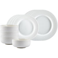 BASIC-SET Sofia weiß 12er Set - Weiß, Keramik (1/1/1cm) - Ritzenhoff Breker