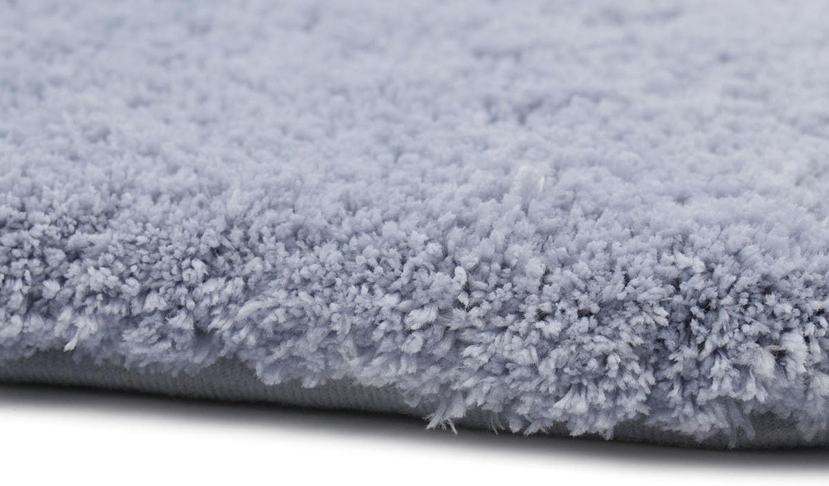 BADTEPPICH Deluxe SILBER 70X120CM - Silberfarben, Textil (120/70cm)