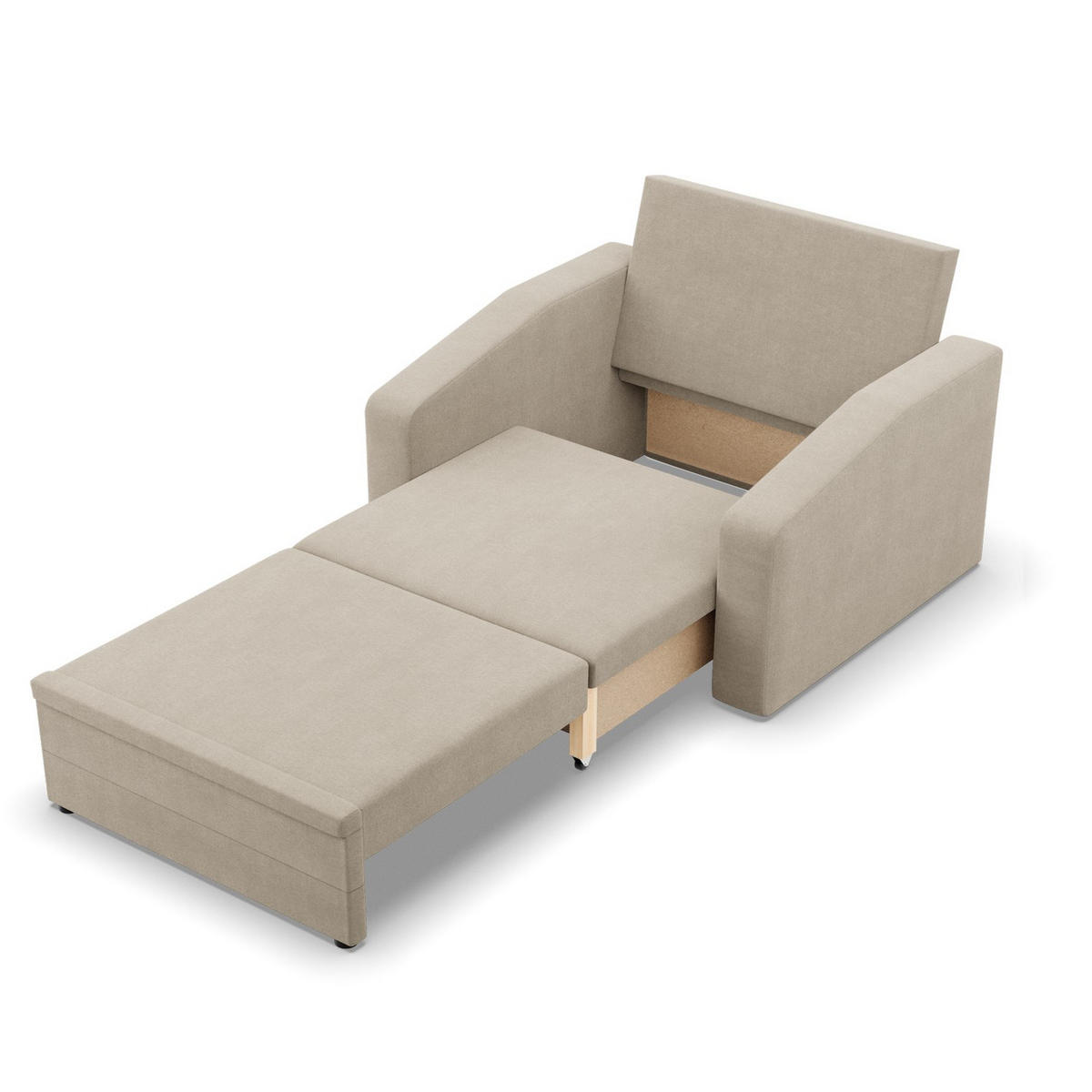 LOUNGESESSEL ORBIT, 90 CM, Braun - Braun, Textil (118/80/87cm)