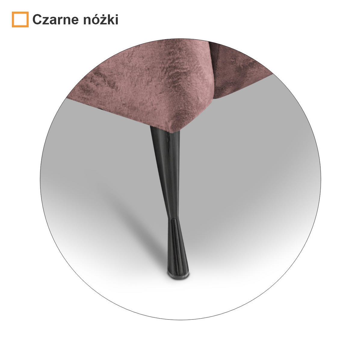 POLSTERSESSEL Adria mit Metallfüßen - Dunkelrosa/Schwarz, Holzwerkstoff/Textil (87/78/83cm) - Ravio