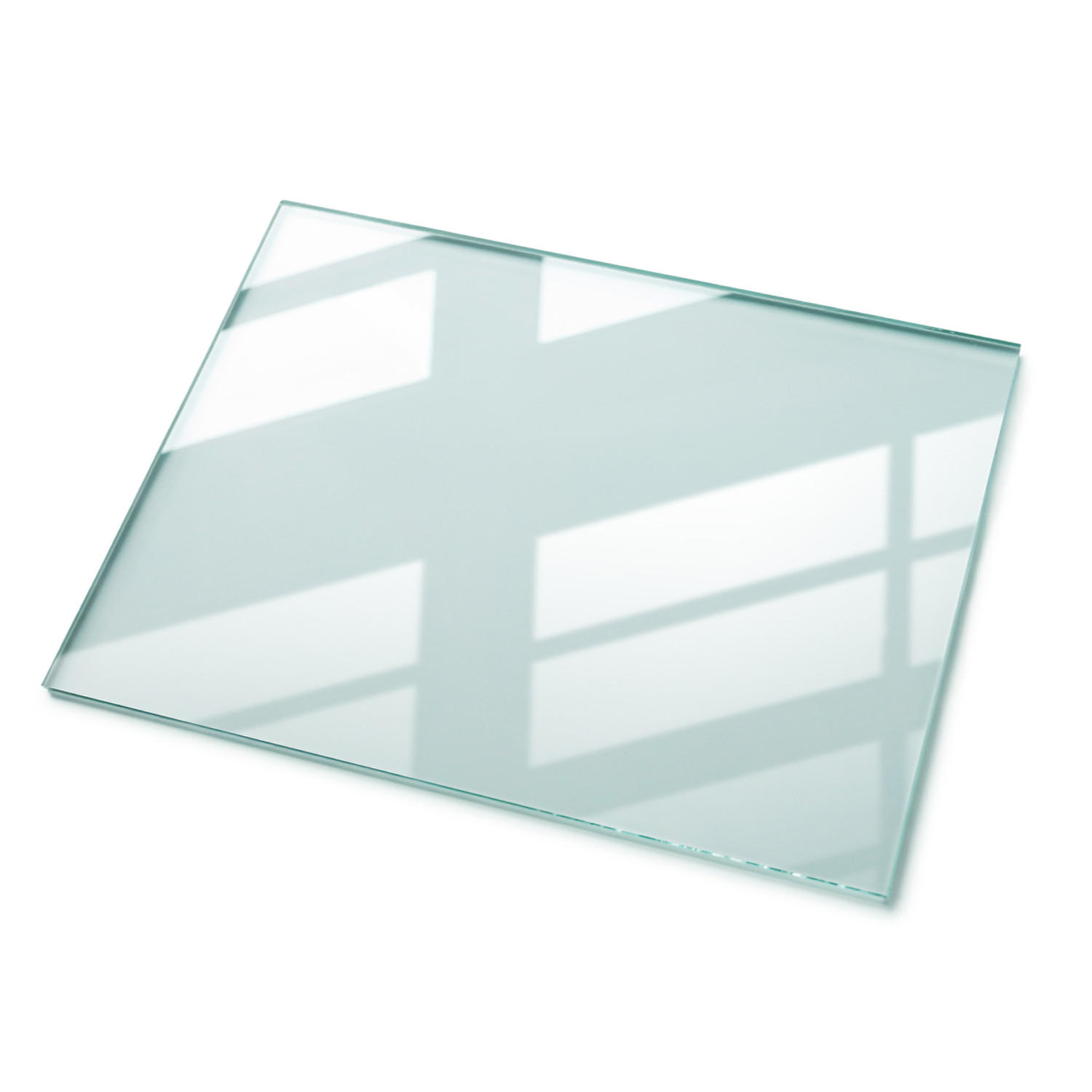 TISCHPLATTE 80 x 60 cm Transparente Glasplatte - Transparent, Glas (80/0.4/60cm) - TULUP