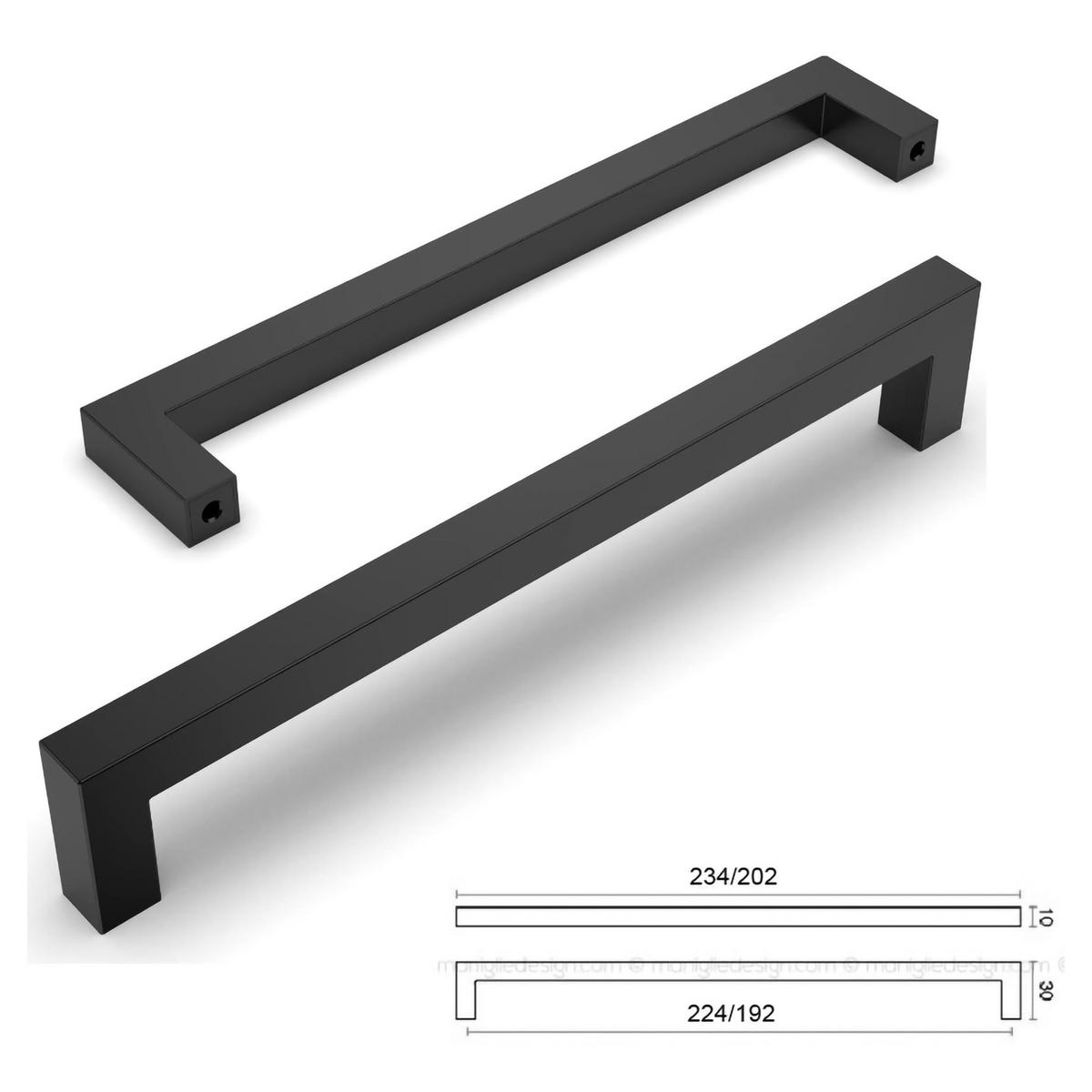 KÜCHENSCHRANK Anthrazit, Schiefer 60/30/165 cm - Schwarz, Holzwerkstoff (30/165/60cm) - DMORA