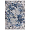 TEPPICH In-Outdoor Bunte Abstrakt - Kurzflor Rechteckig - 80 x 150 cm - Blau, Textil (80/150cm) - Mazovia