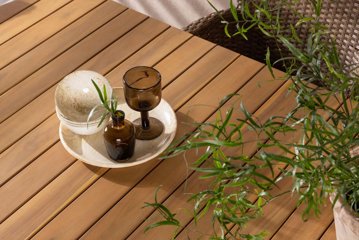 GARTENSET natur - Naturfarben, Holzwerkstoff - ebuy24