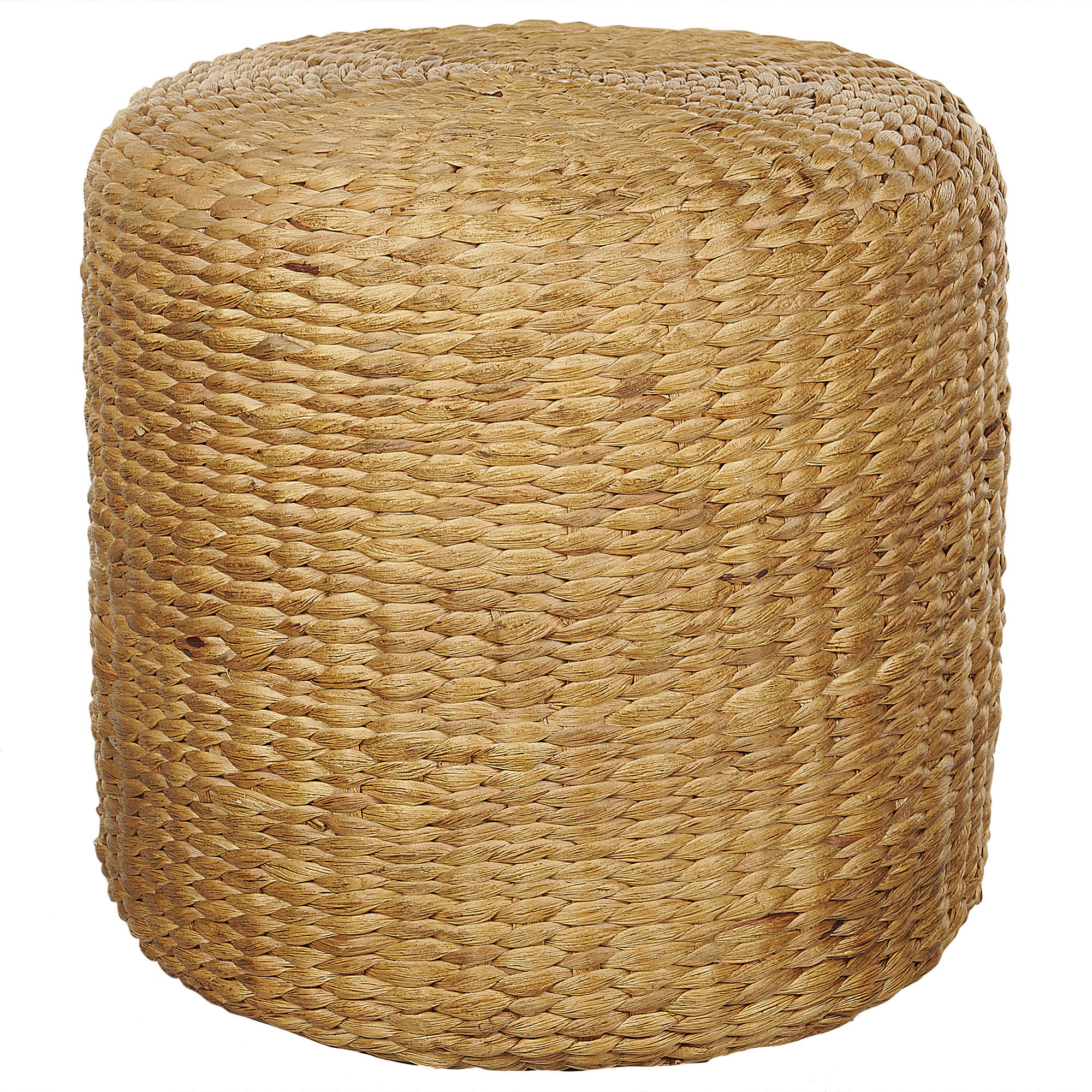 POUF Naturfarben Bichir - Naturfarben, Naturmaterialien (40/40/40cm) - Beliani