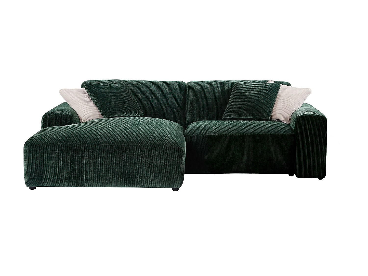 Vente-Unique Sofa Waldgrün 254x80x161 cm